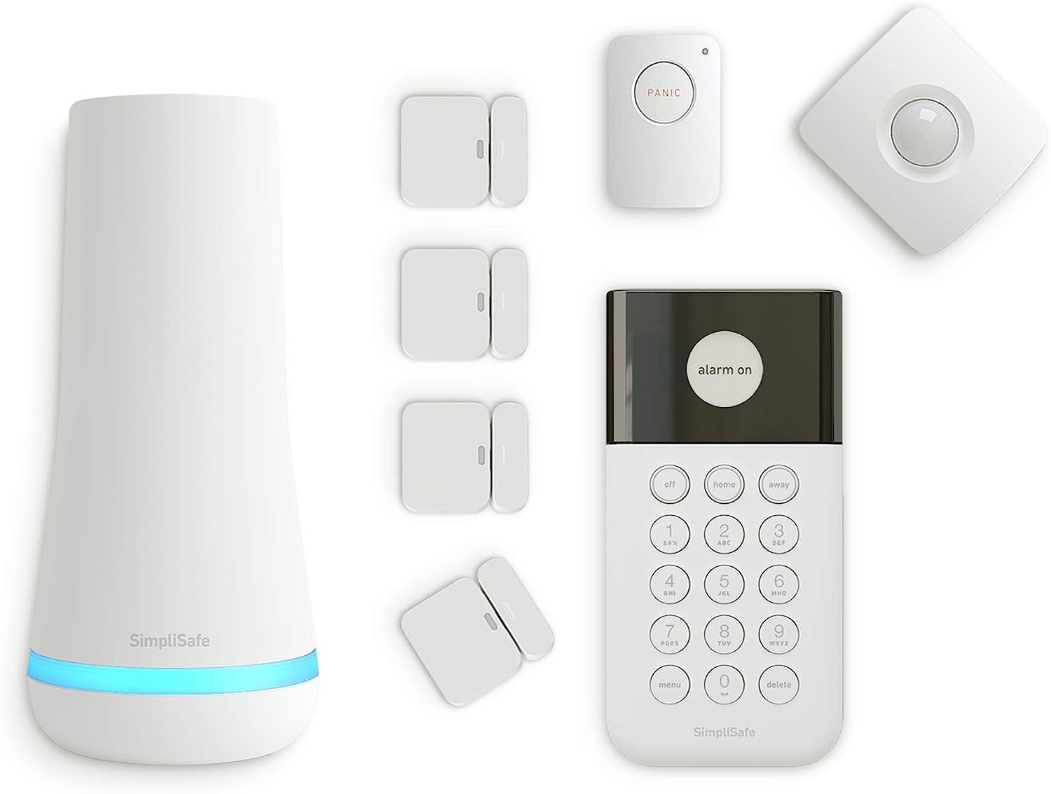 SimpliSafe 8 Piece Wireless Home Security System - [...]