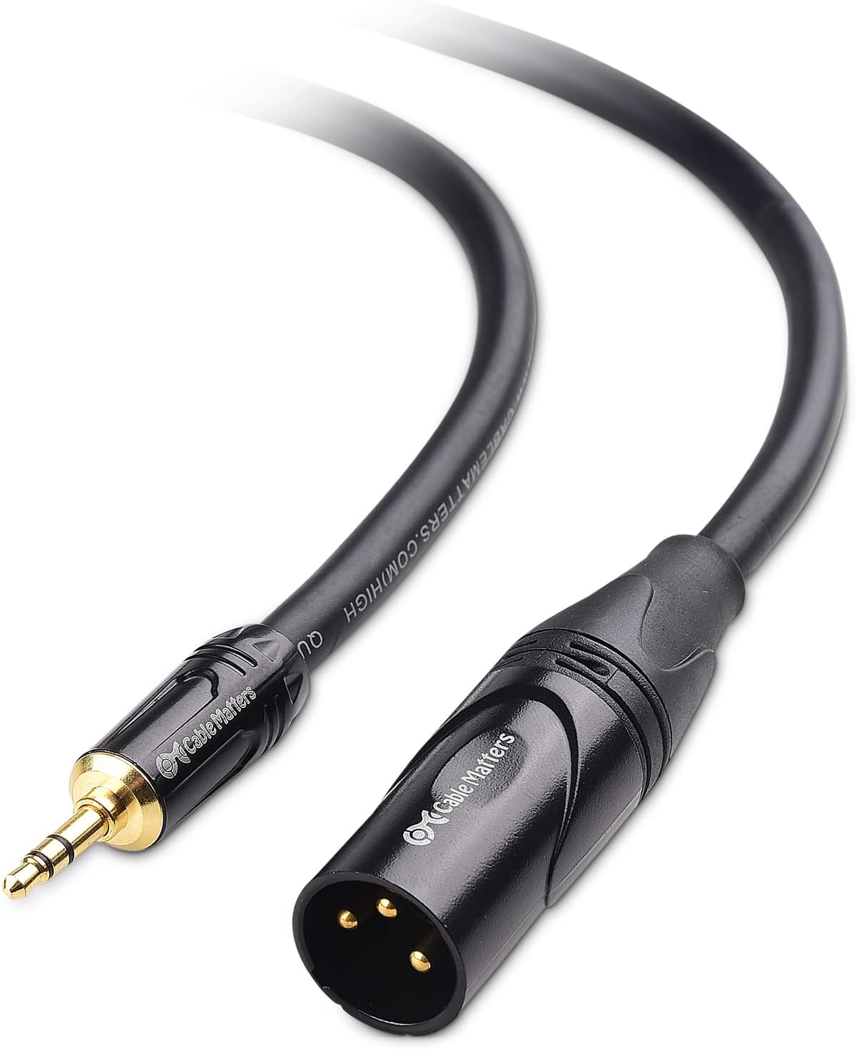 Cable Matters (1/8 Inch 3.5mm to XLR Cable 10 ft Male [...]