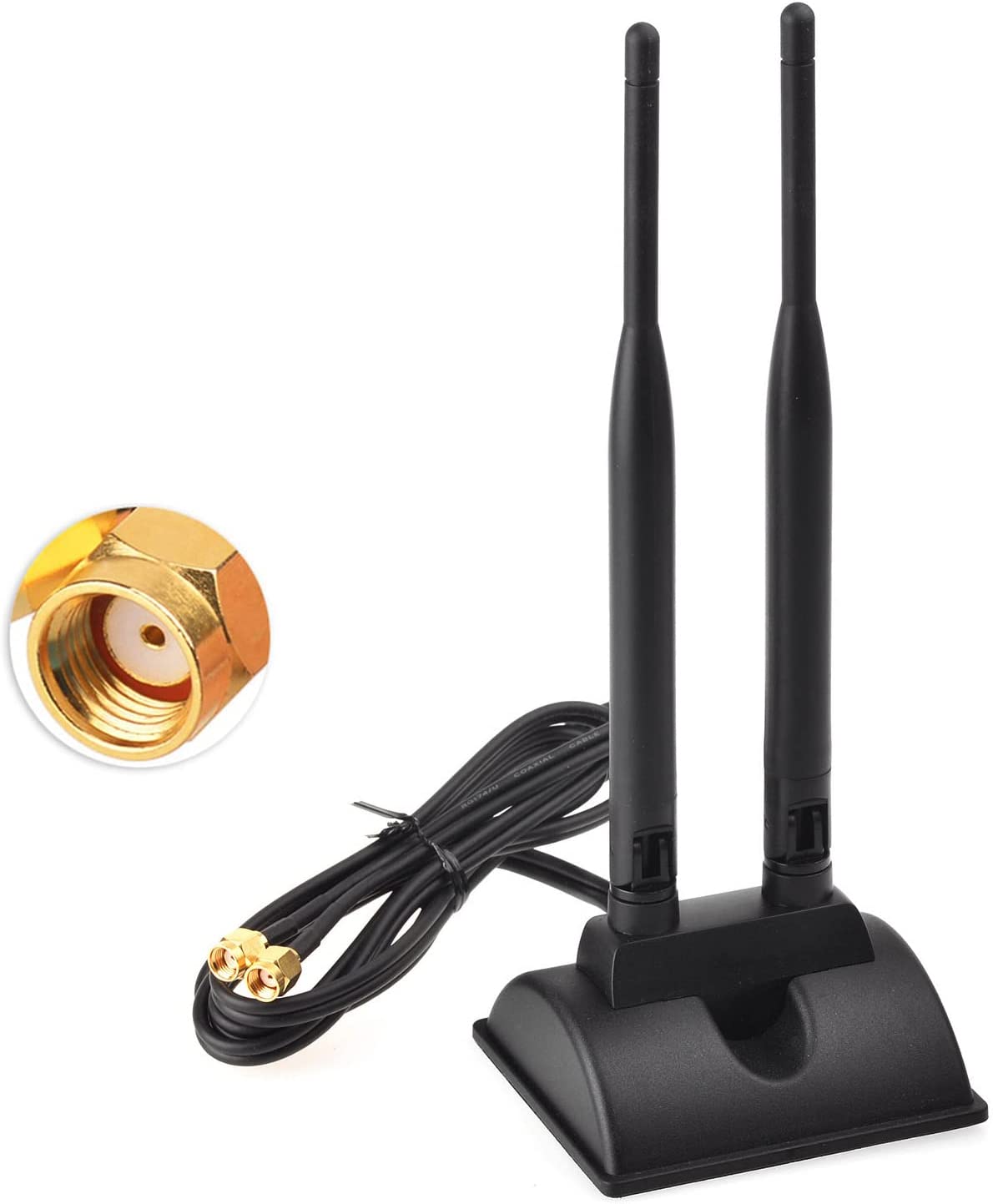 Eightwood Dual WiFi Antenna with RP-SMA Male [...]