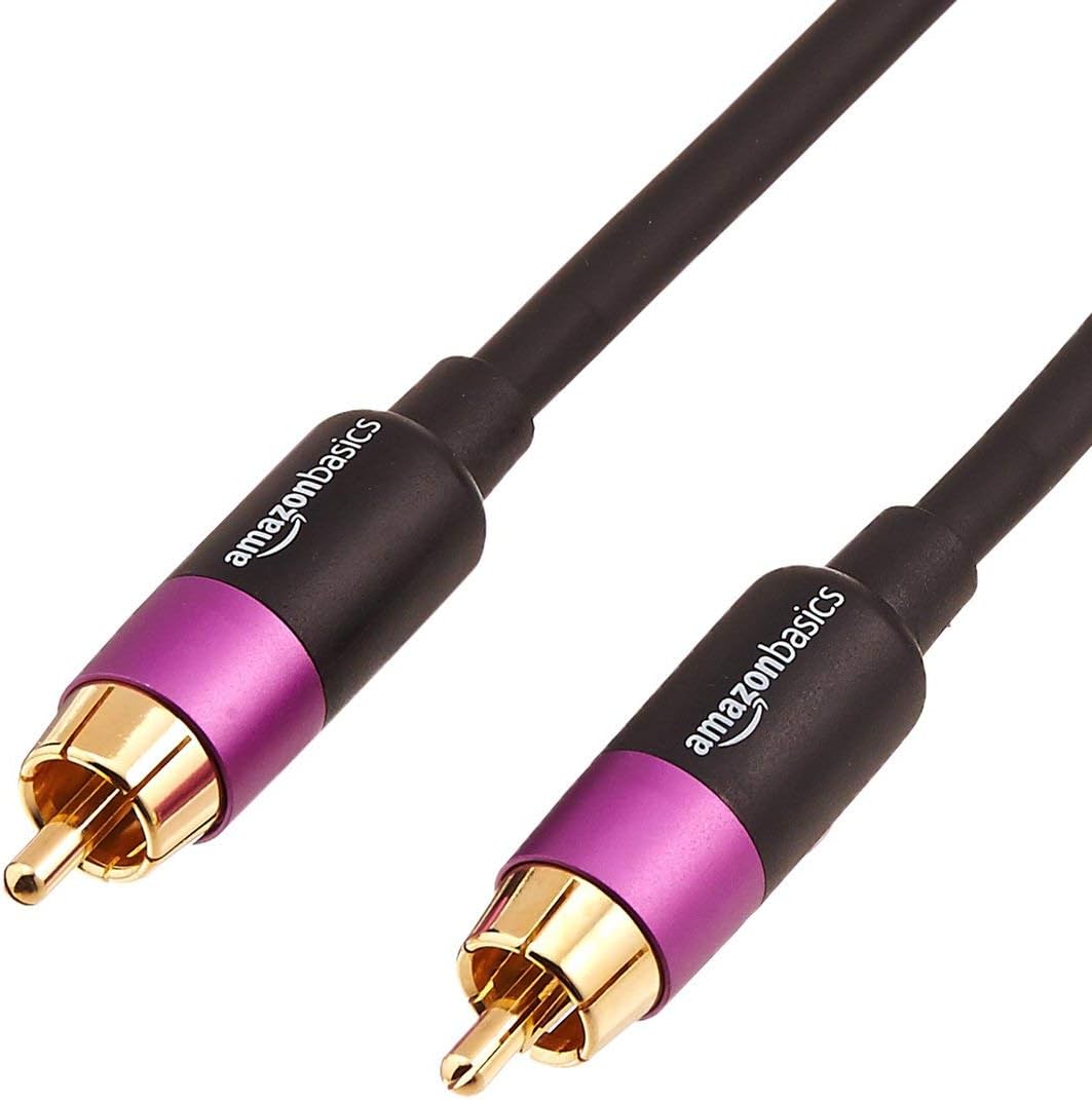 Amazon Basics RCA Audio Cable for Stereo Speaker or [...]