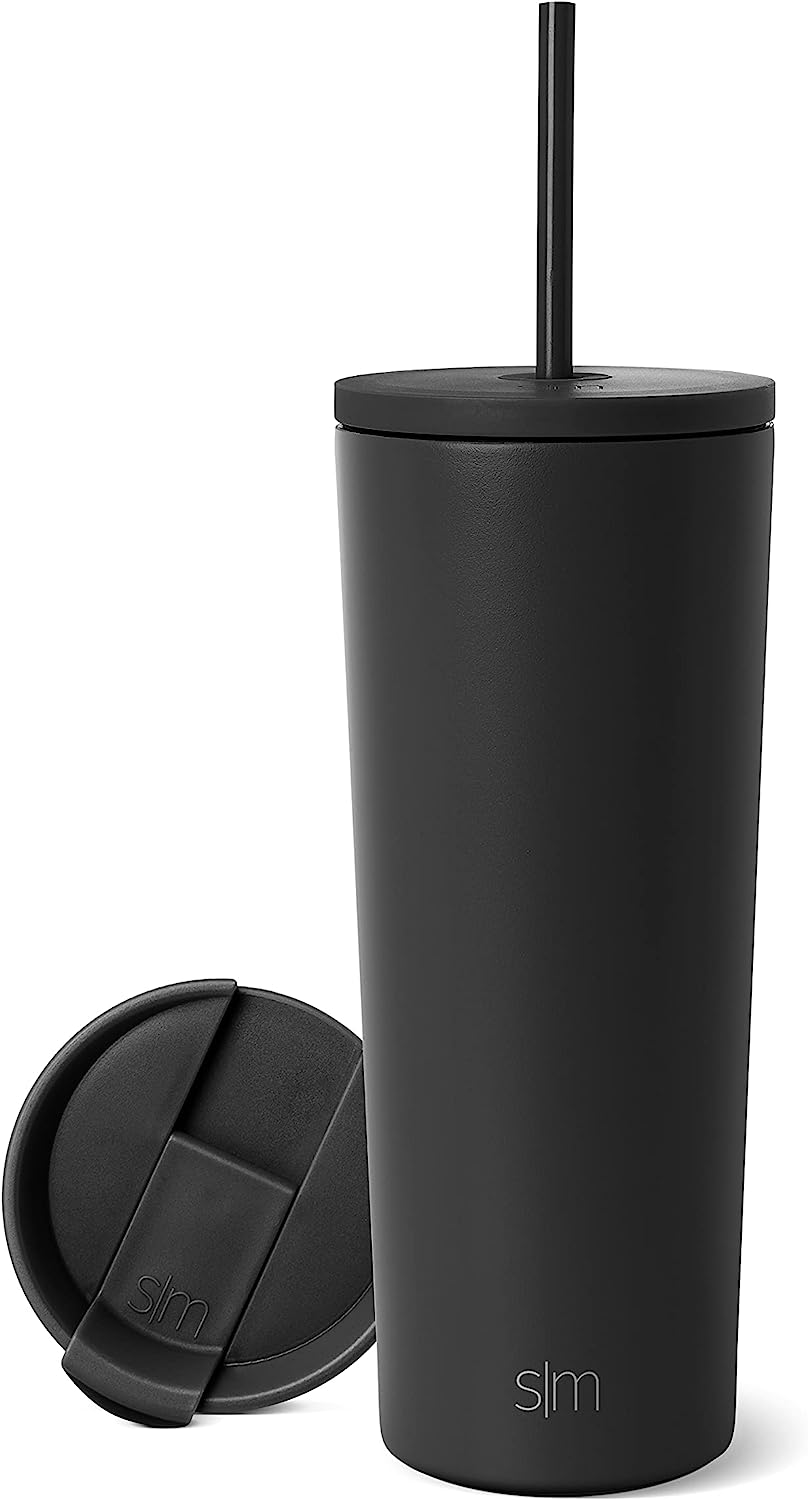 Simple Modern Insulated Tumbler with Lid and Straw | [...]