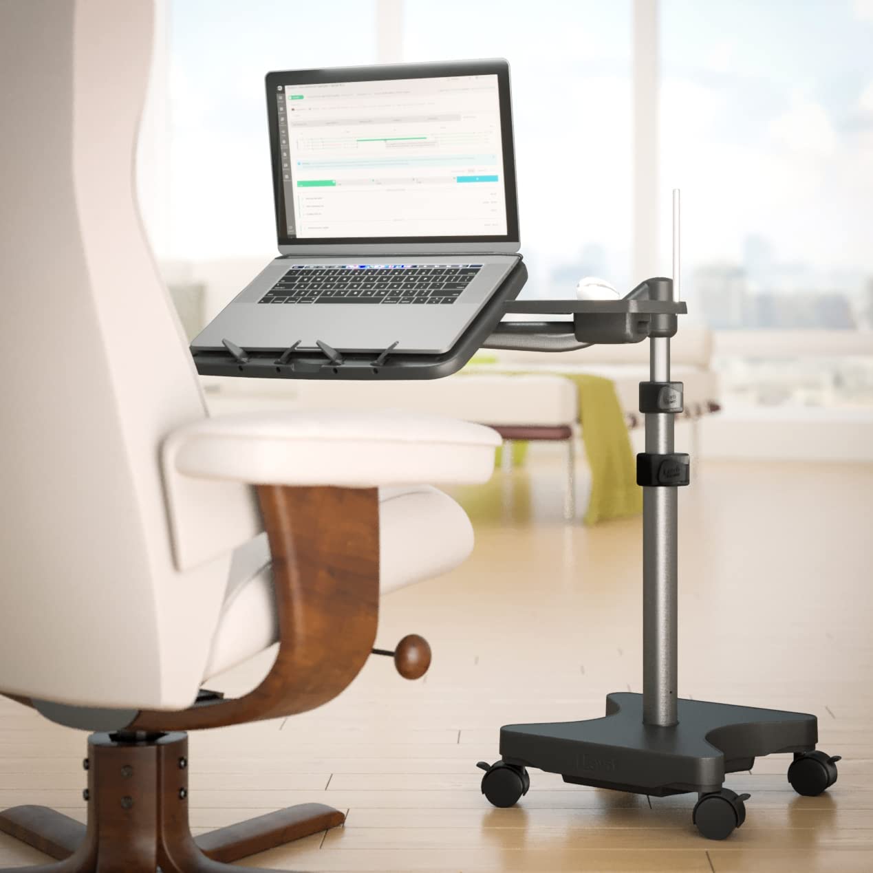 LEVO G2 Rolling Laptop Workstation Stand Cart Desk for [...]
