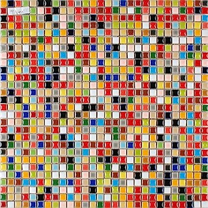 Hominter 11-Sheets Multi Colored Ceramic Mosaic Floor [...]