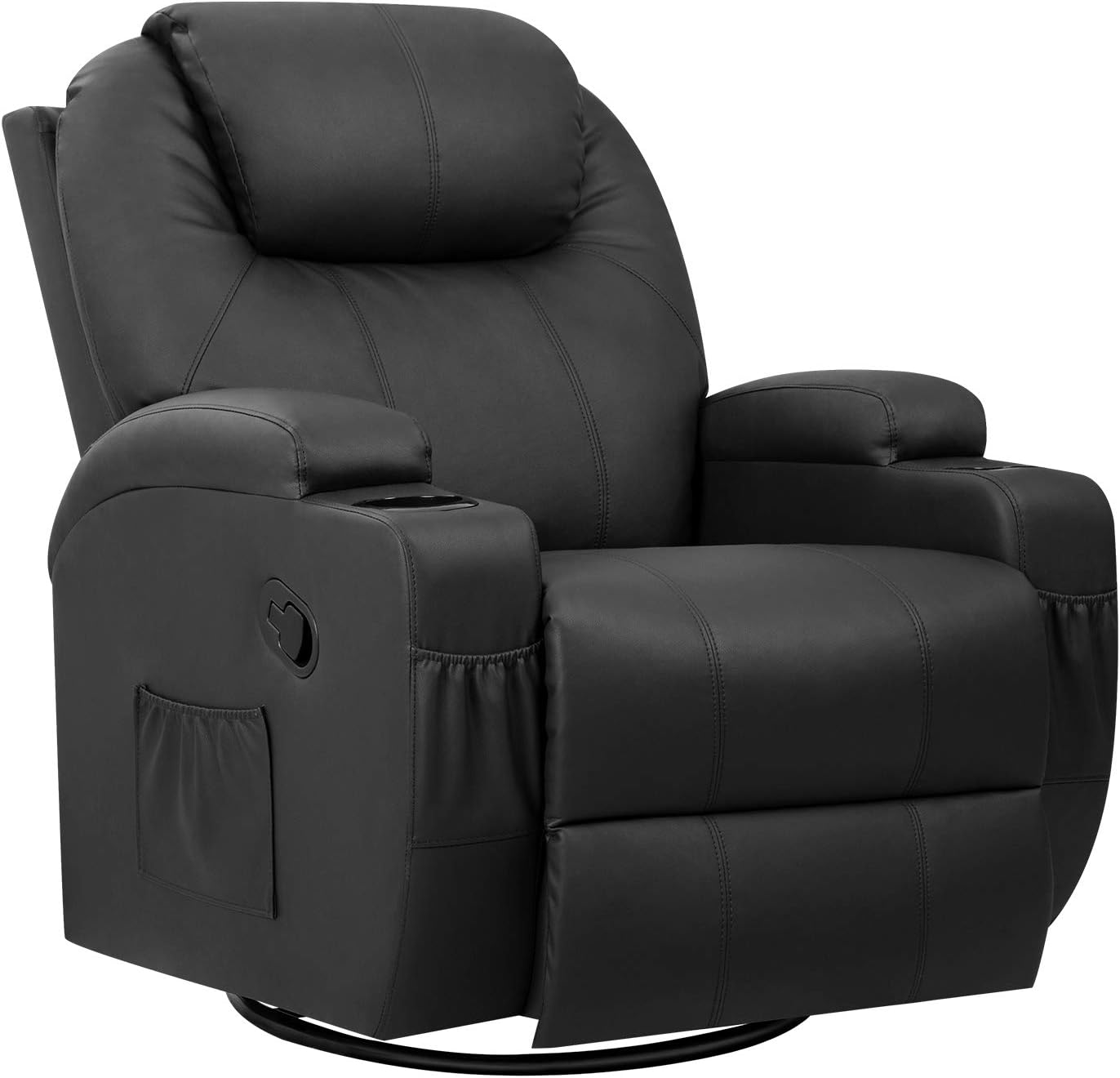YESHOMY 360°Swivel Rocker Recliner with Massage and [...]