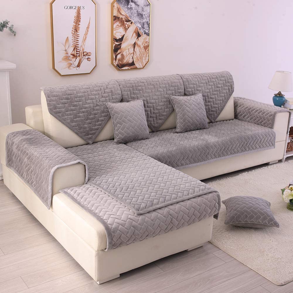 TEWENE Couch Cover, Sofa Cover Couch Covers Sectional [...]