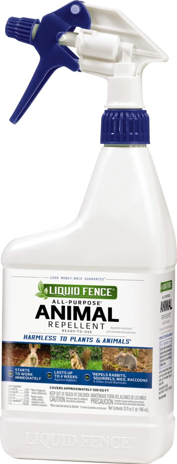 Liquid Fence All-Purpose Animal Repellent, Repels [...]