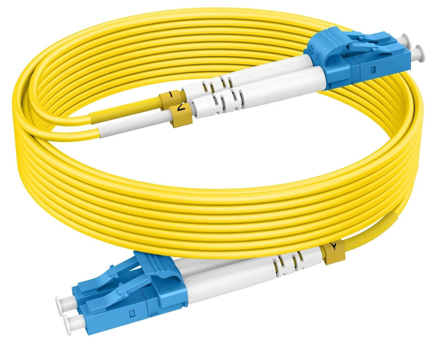 5m(16ft) Single Mode Fiber Patch Cables OS2 LC to LC, [...]