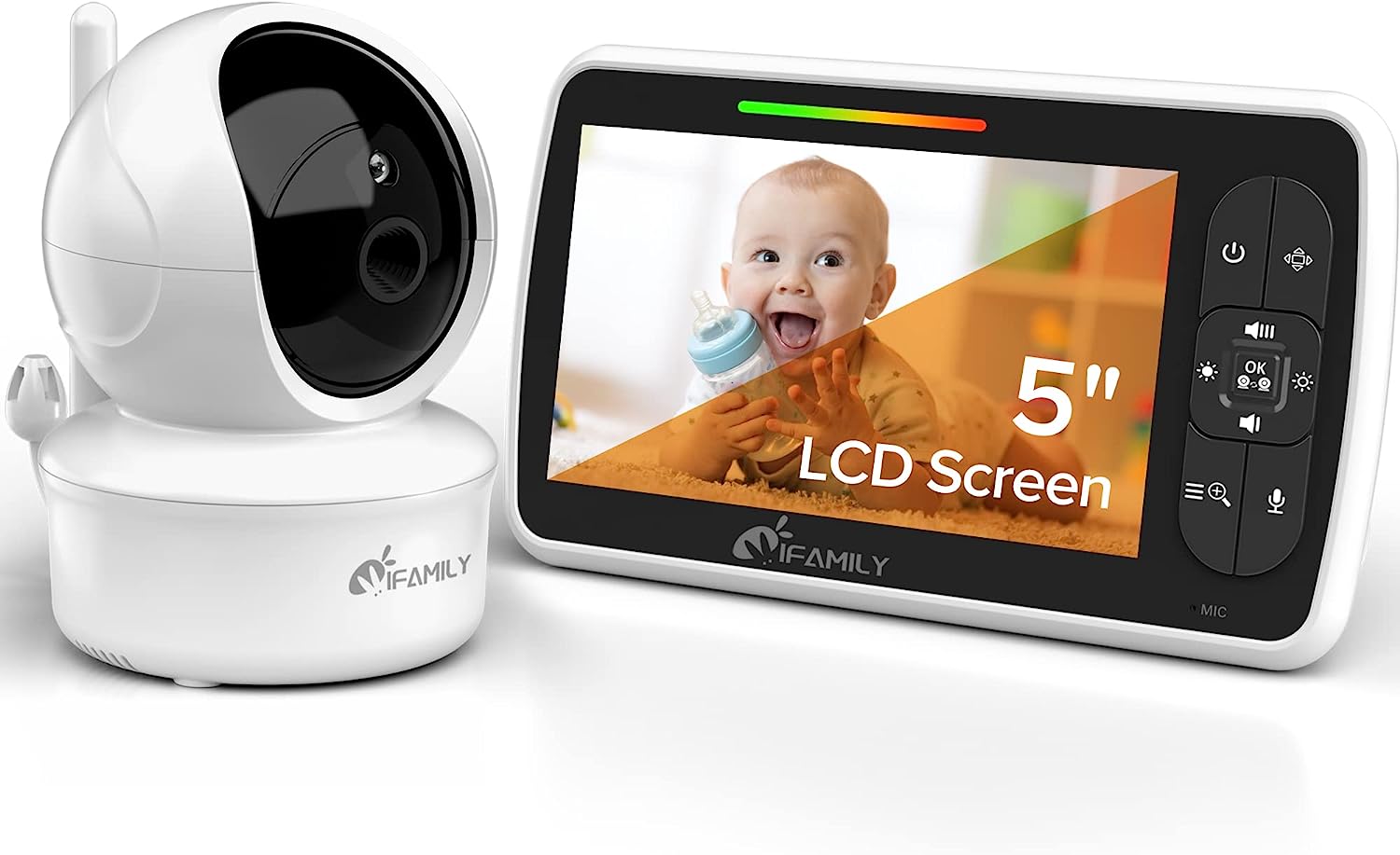 Baby Monitor – 5” Large Display Video Baby Monitor [...]
