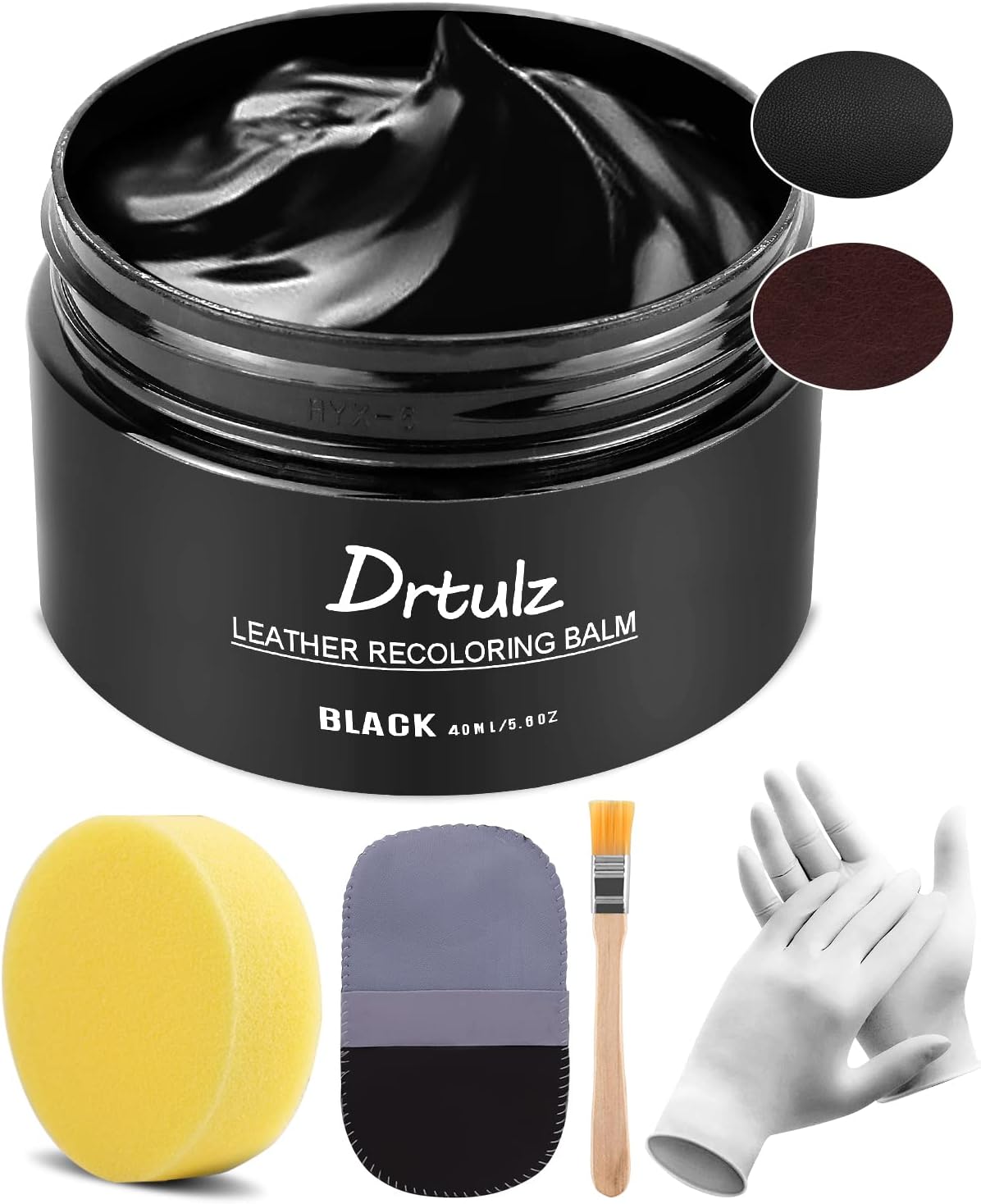 drtulz Black Leather Recoloring Balm, Leather Color [...]