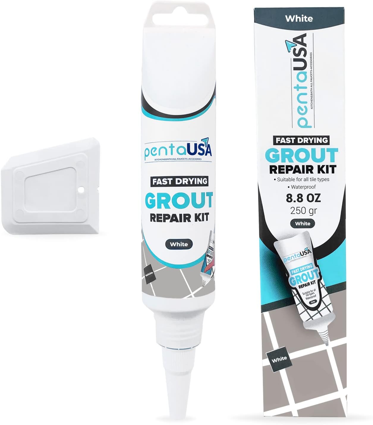 PentaUSA Tile Grout - White Grout Filler Repairs [...]