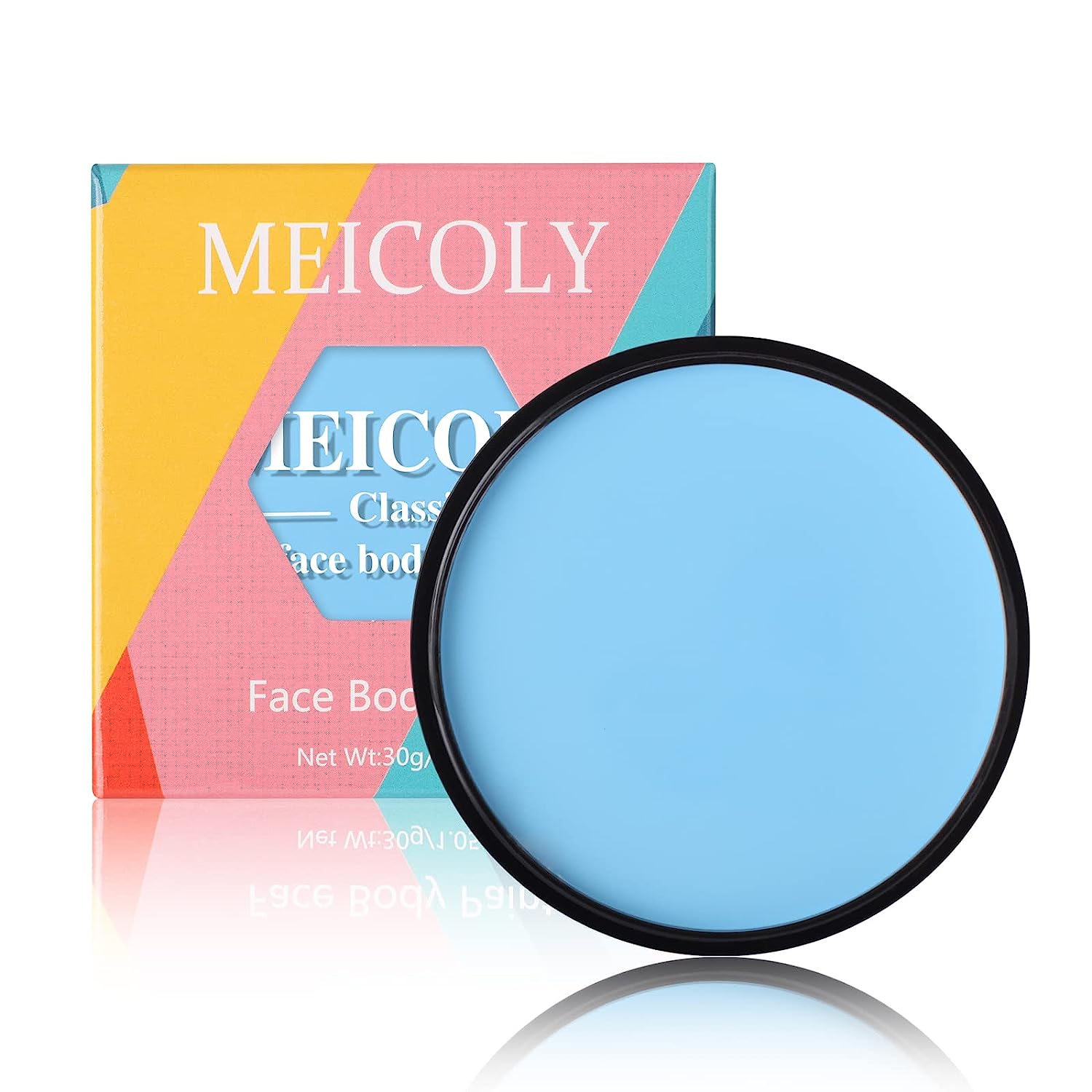 MEICOLY Blue Face Body Paint,1.05oz Water Based [...]