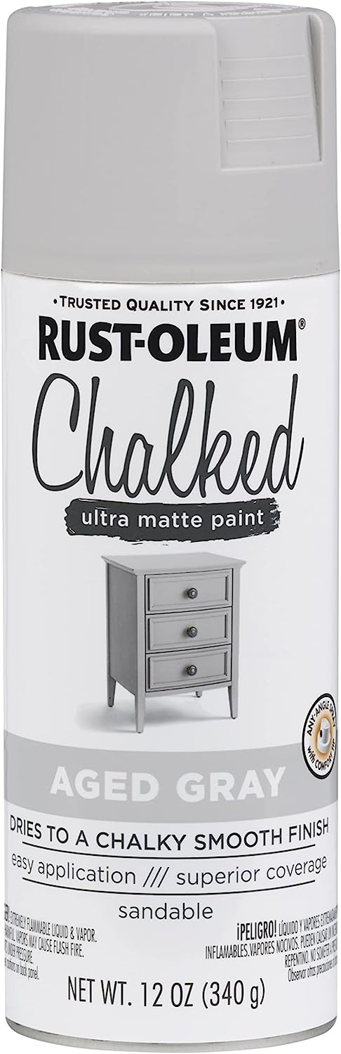 Rust-Oleum 302592 Chalked Ultra Matte Spray Paint, 12 [...]