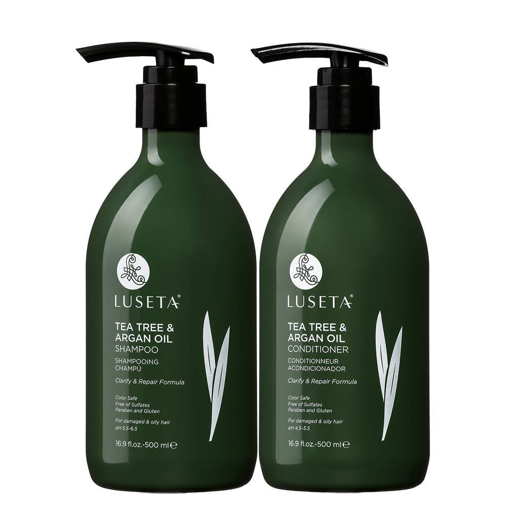 Luseta Tea Tree & Argan Oil Shampoo & Conditioner Set [...]