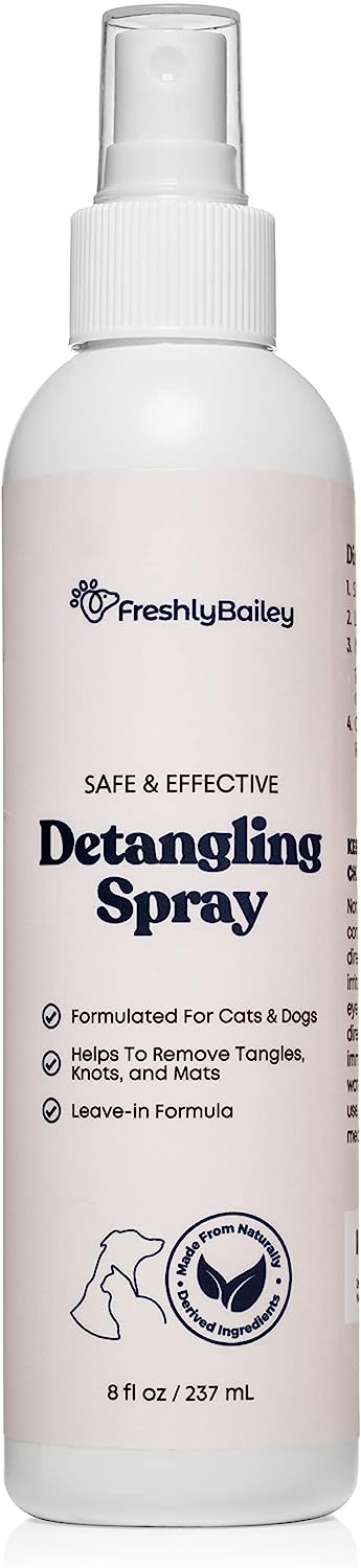 Freshly Bailey Dog Detangler Spray - Pet Detangling [...]