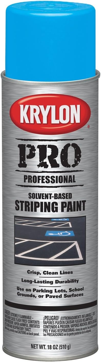 Krylon K05912000 Solvent-Based Striping Paint, [...]