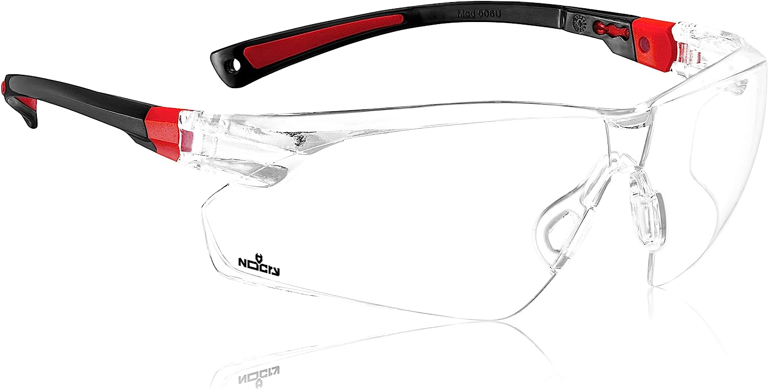 NoCry Clear Safety Glasses for Men and Women; [...]
