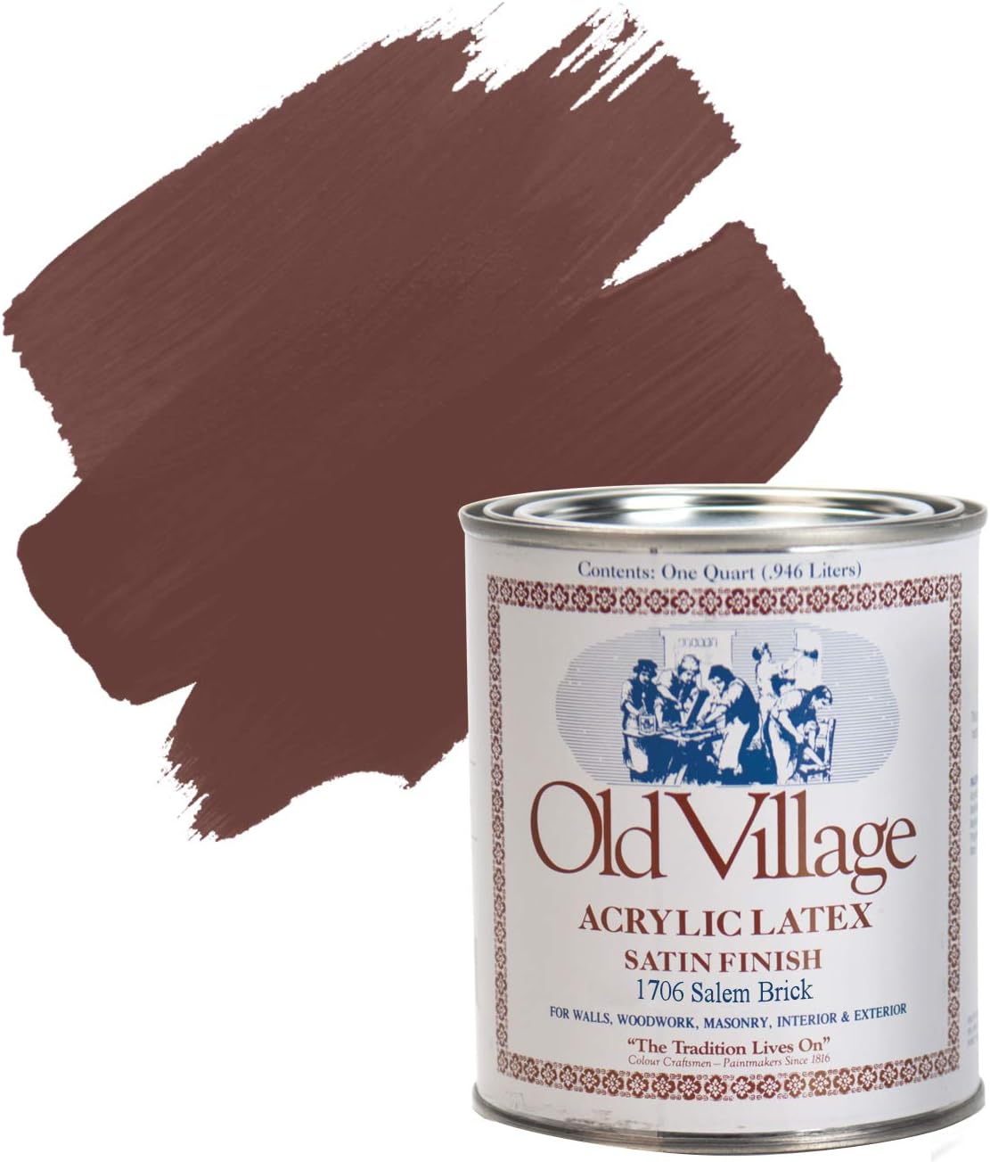 Old Village Satin Salem Brick Water-Based Paint [...]