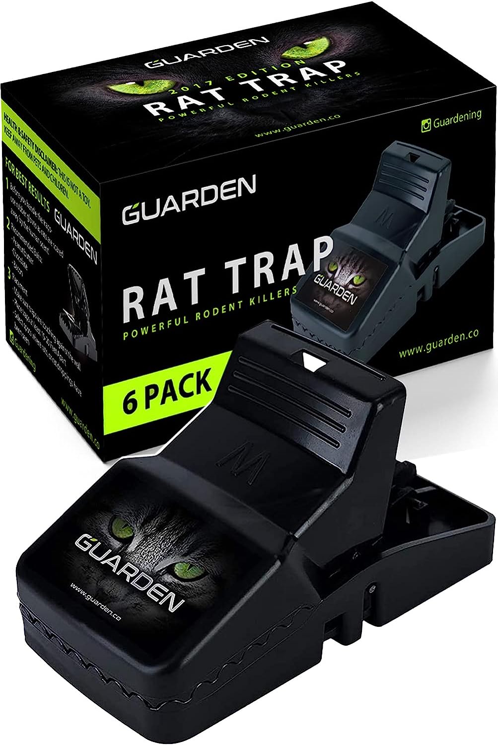 Rat Traps That Work (6 Pack) - Large Indoor and [...]