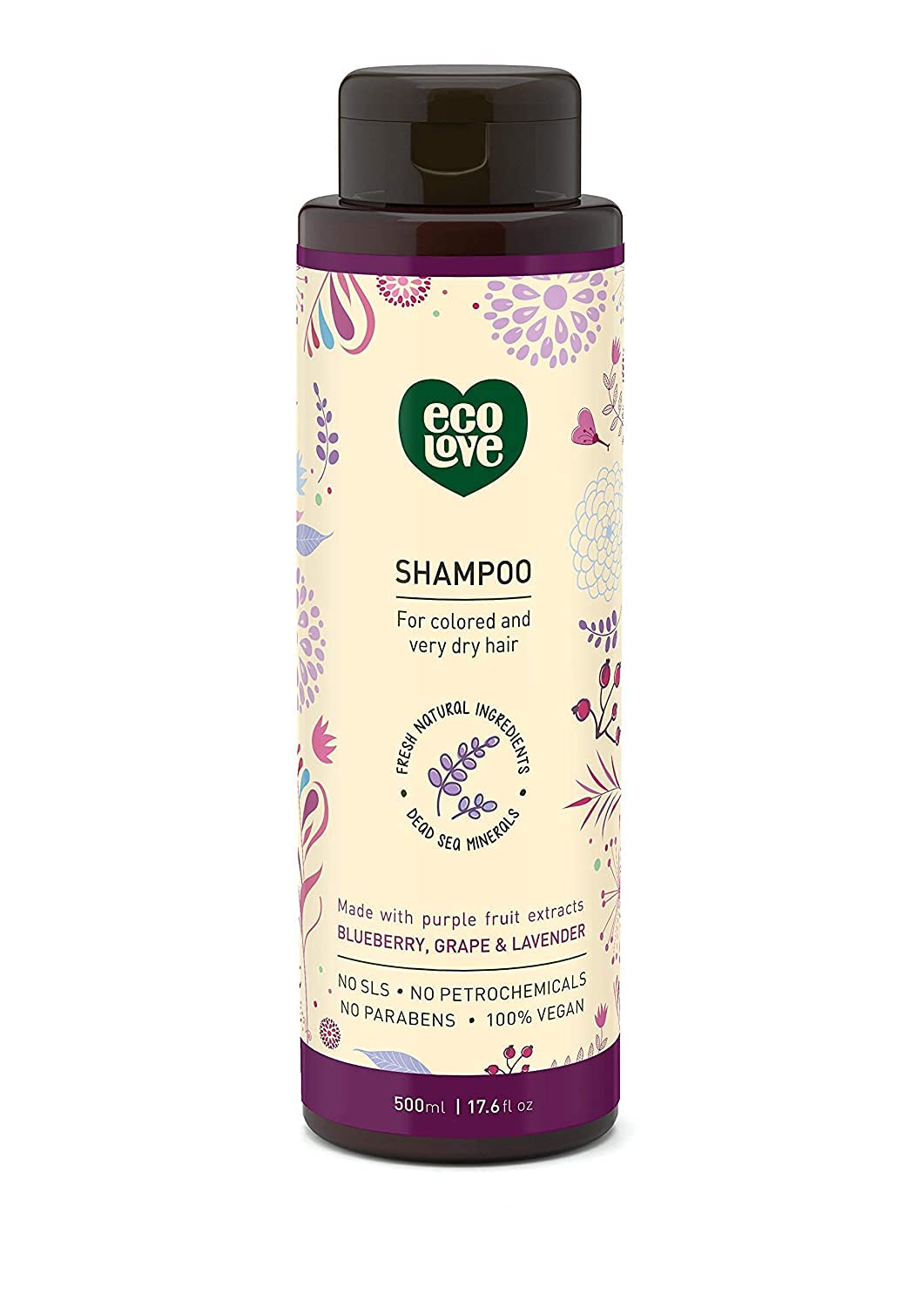 ecoLove - Natural Sulfate Free Shampoo, Chemical Free, [...]