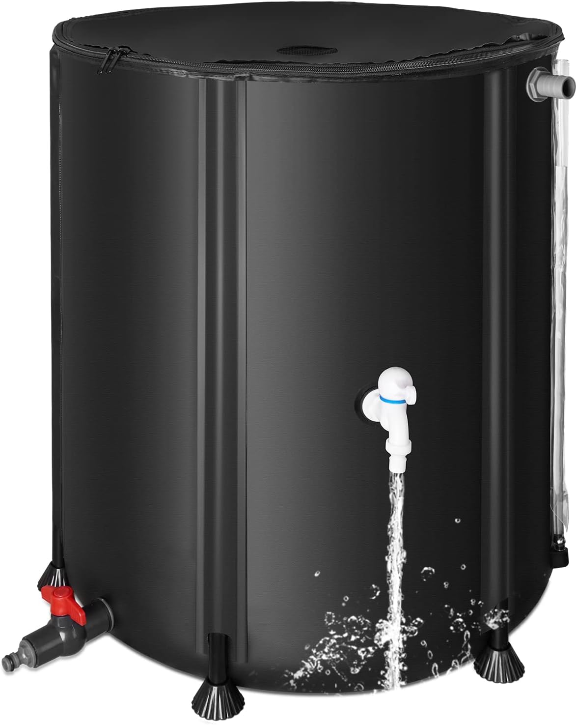 Rain Barrel Water Collection System 53 Gallon - [...]