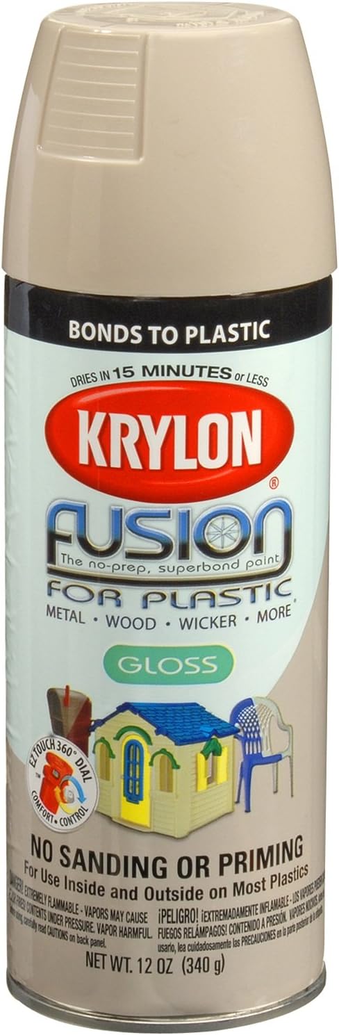 Krylon K02323007 Fusion For Plastic Spray Paint, River [...]