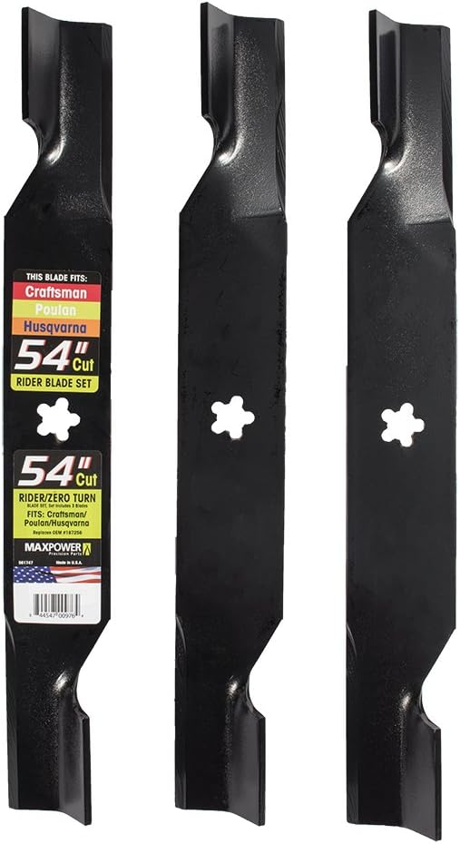 MaxPower 561747B 3 Blade Set for Many 54 in. Cut [...]