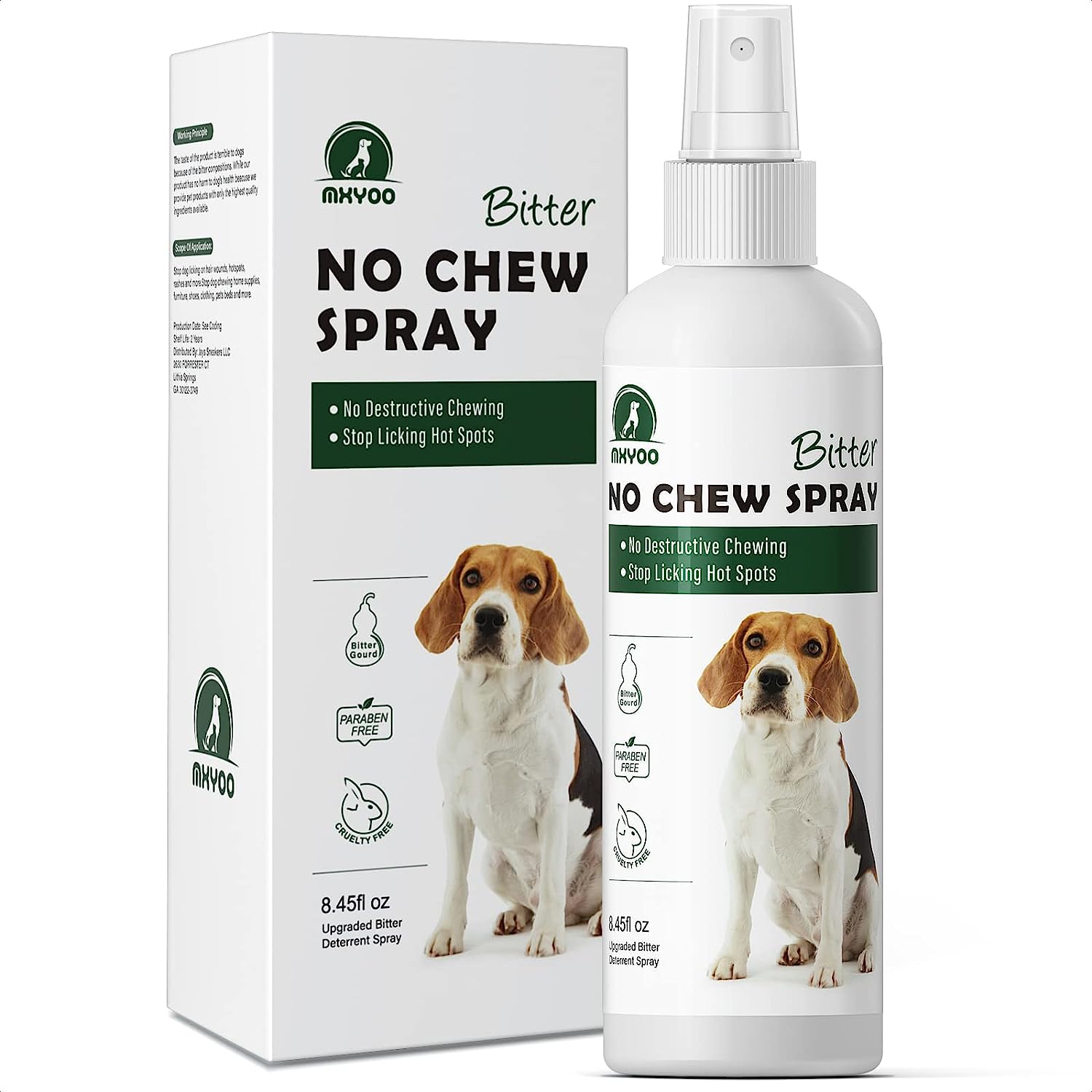 MXYOO Bitter Spray for Dogs to Stop Chewing，No Chew [...]