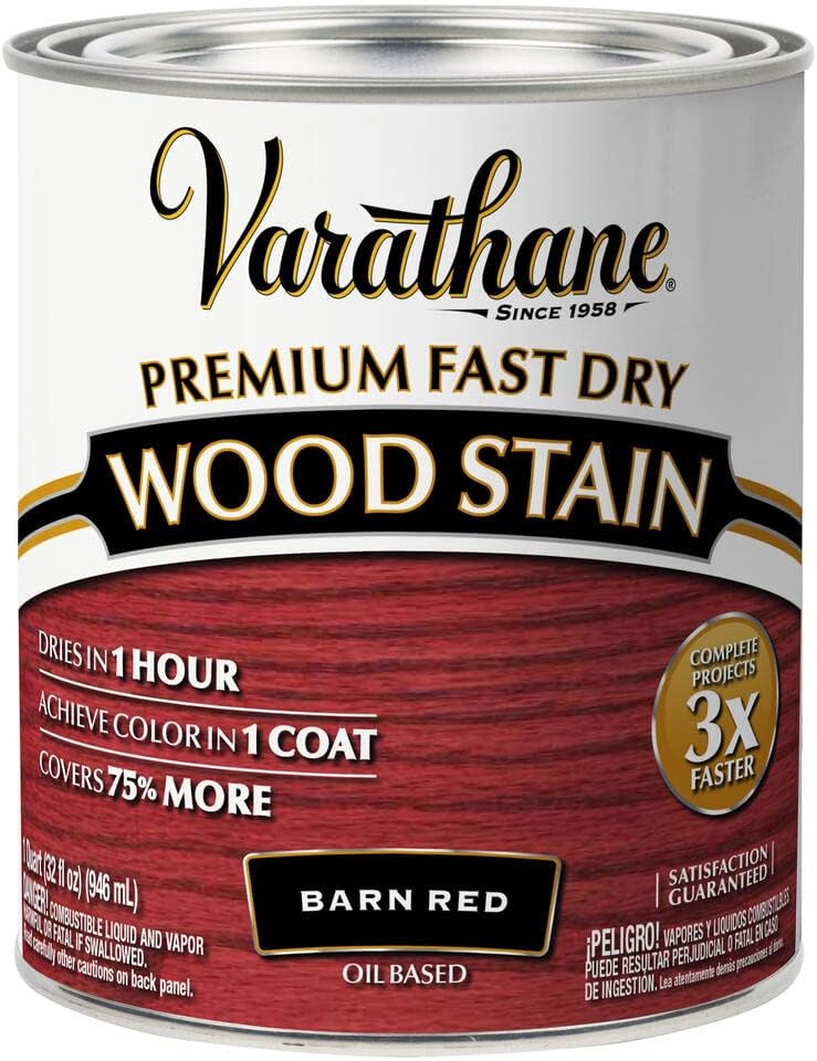Varathane 307414 Premium Fast Dry Wood Stain, Quart, [...]