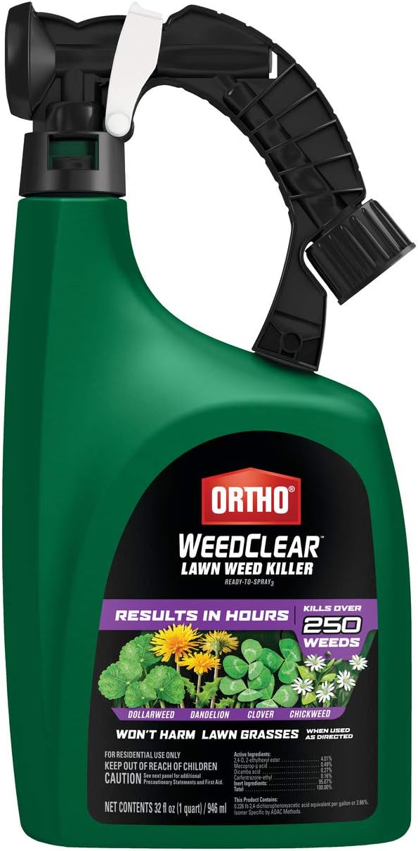 Ortho WeedClear Lawn Weed Killer Ready to Spray3 - [...]