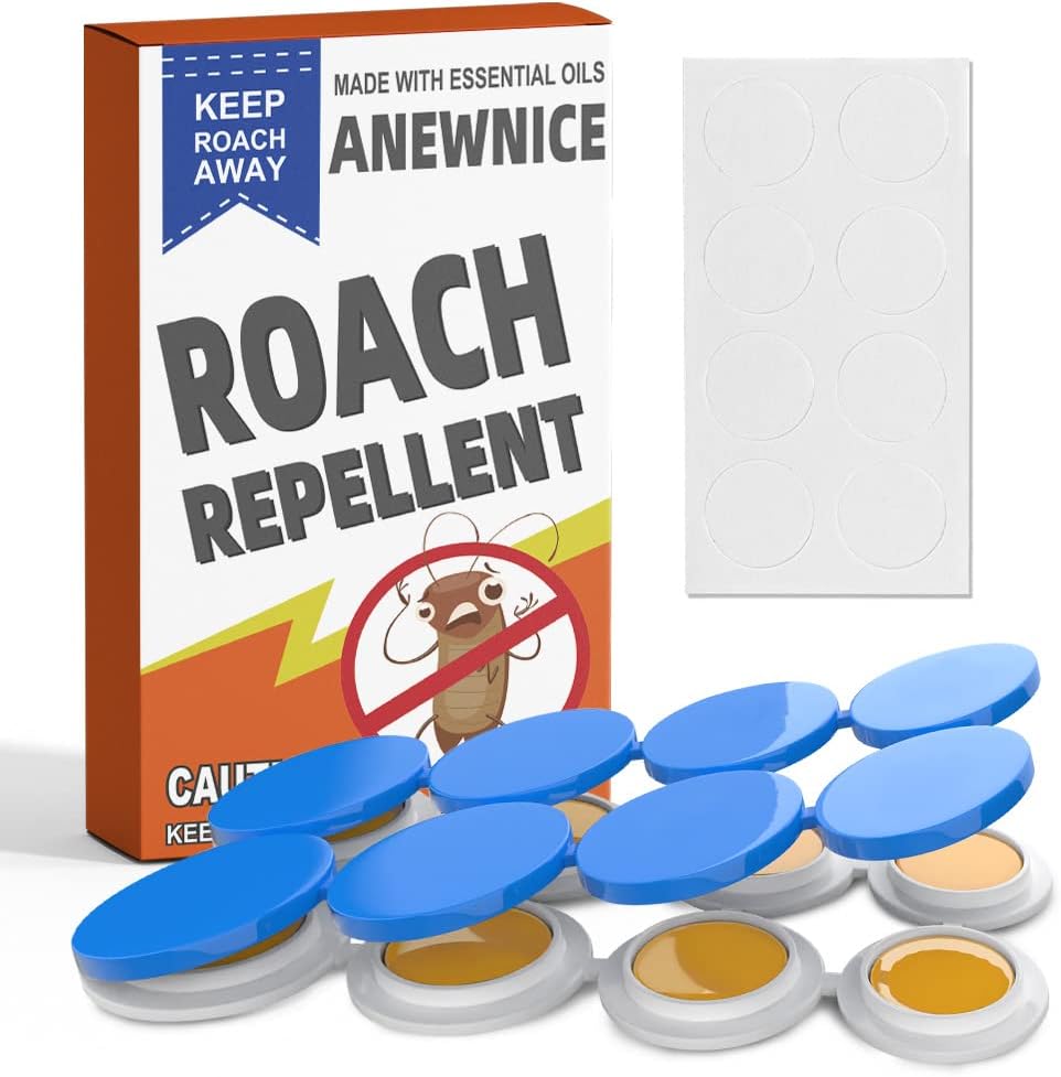 ANEWNICE Cockroach Repellent,Natural Roach Repellent [...]