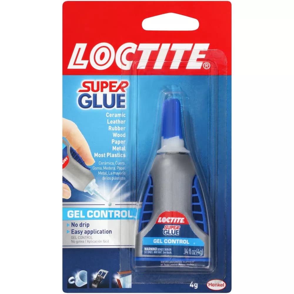 Loctite Super Glue Gel Control, Clear Superglue for [...]
