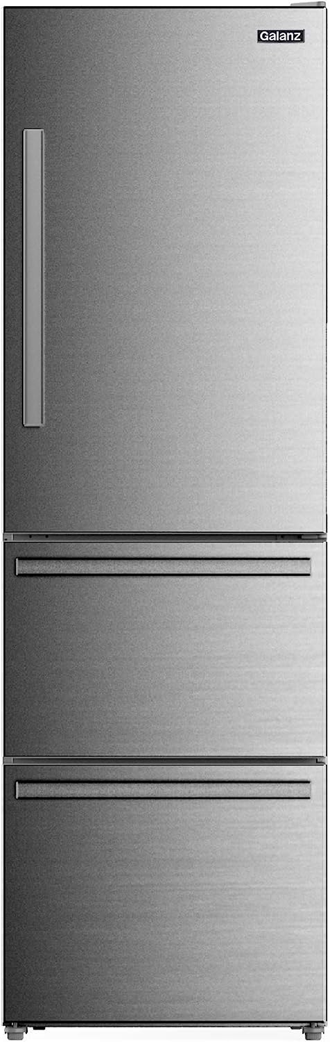 Galanz GLR12BS2K16 Bottom Mount Freezer Refrigerator, [...]