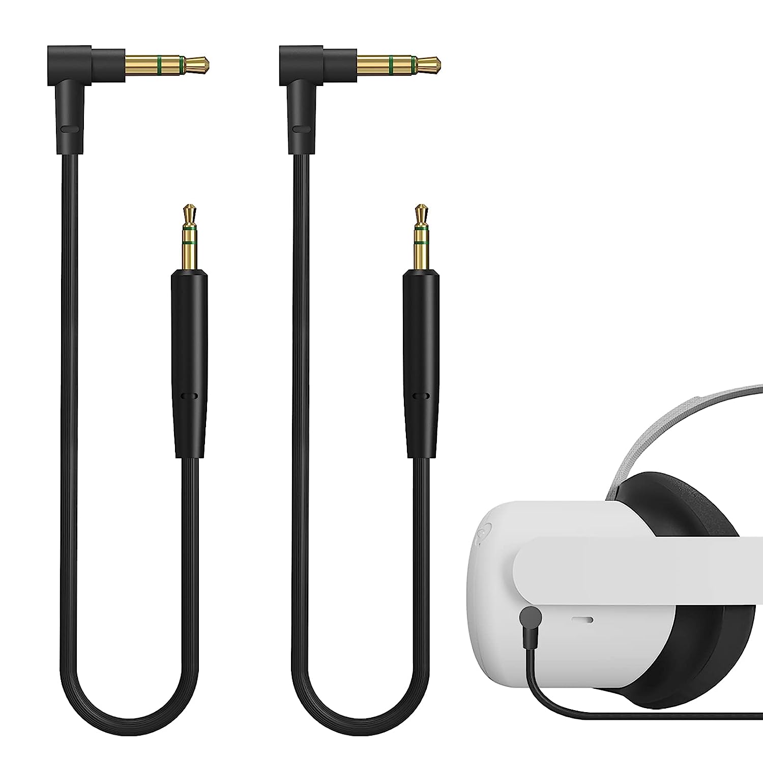 Geekria QuickFit VR Short Audio Cable Compatible with [...]