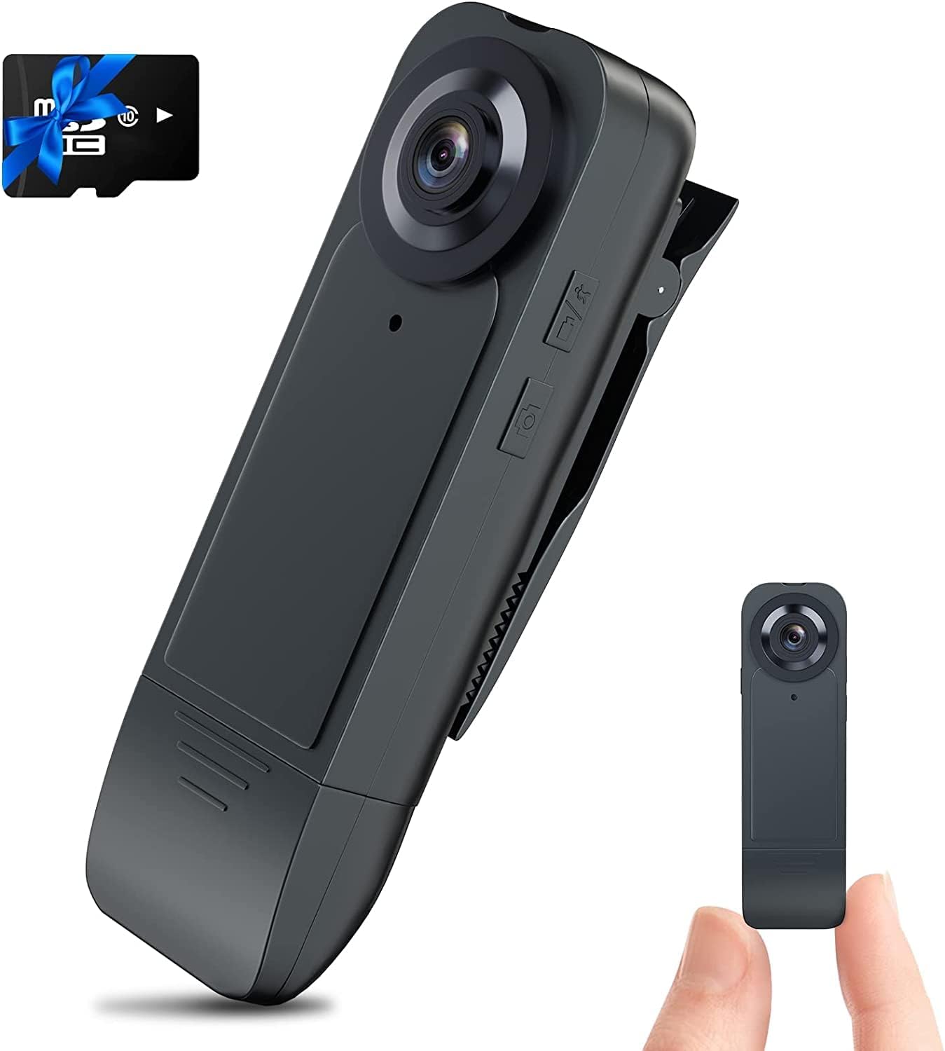 Brathird Mini Body Camera 32GB Mini Spy Nanny Cam [...]