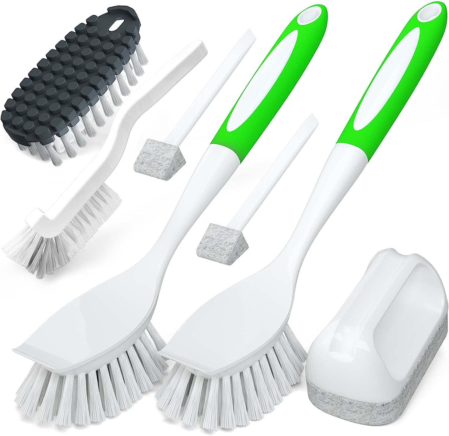 Holikme 7 Pack Kitchen Cleaning Brush Set, Dish Brush [...]