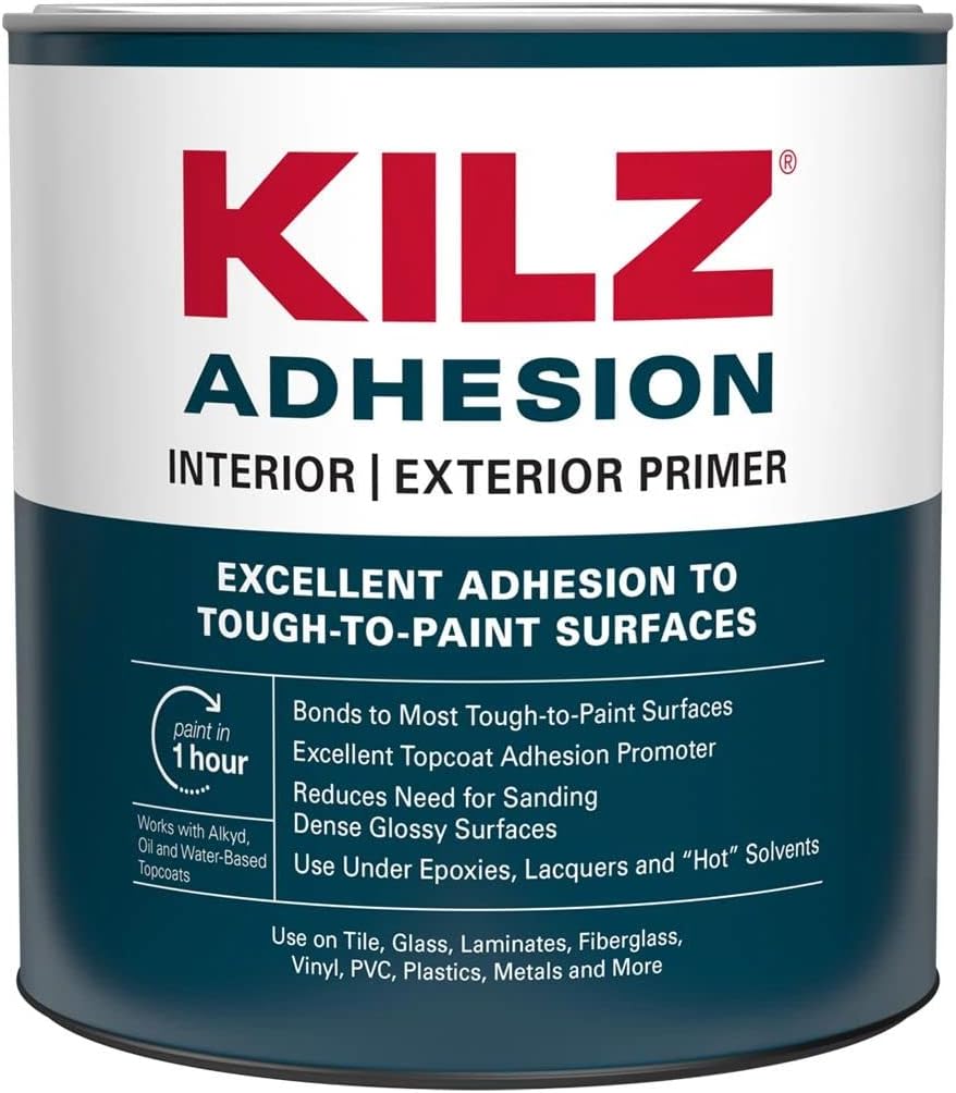 KILZ oil Adhesion Primer, Interior/Exterior, 1 Quart