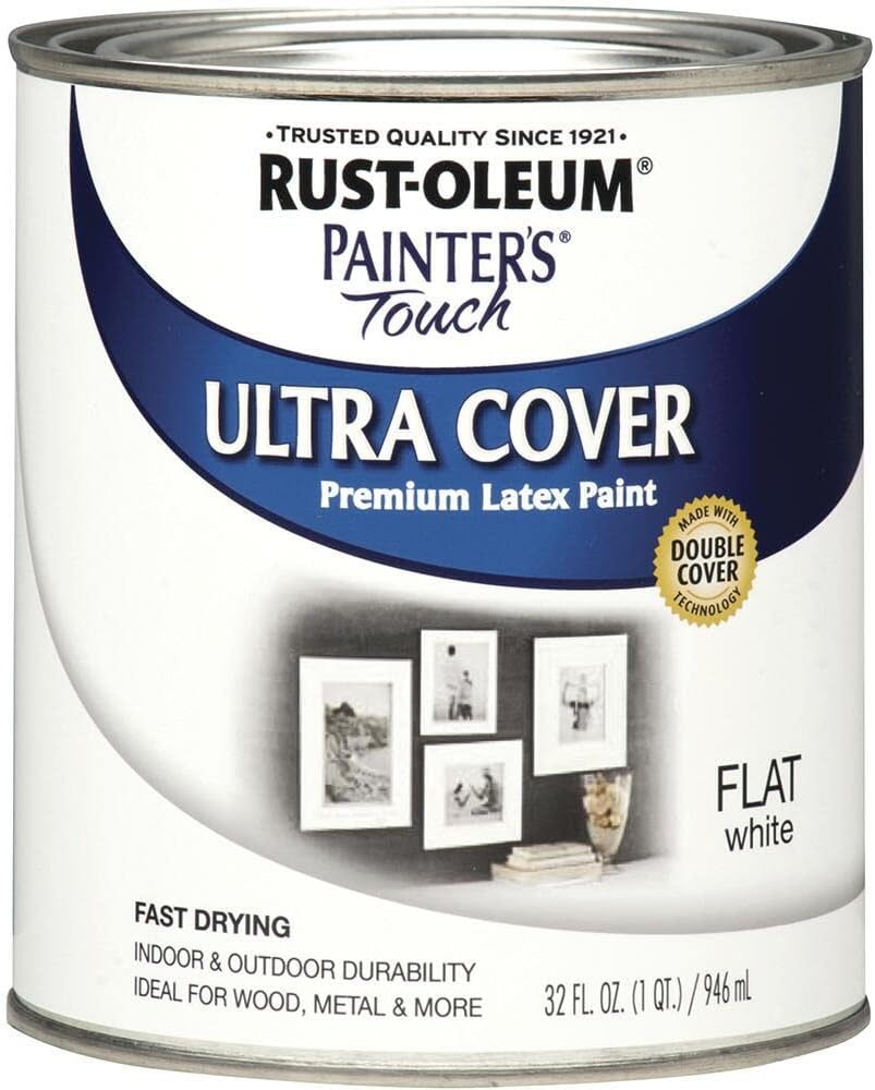 Rust-Oleum 1990502 Painter's Touch Latex Paint, Quart, [...]