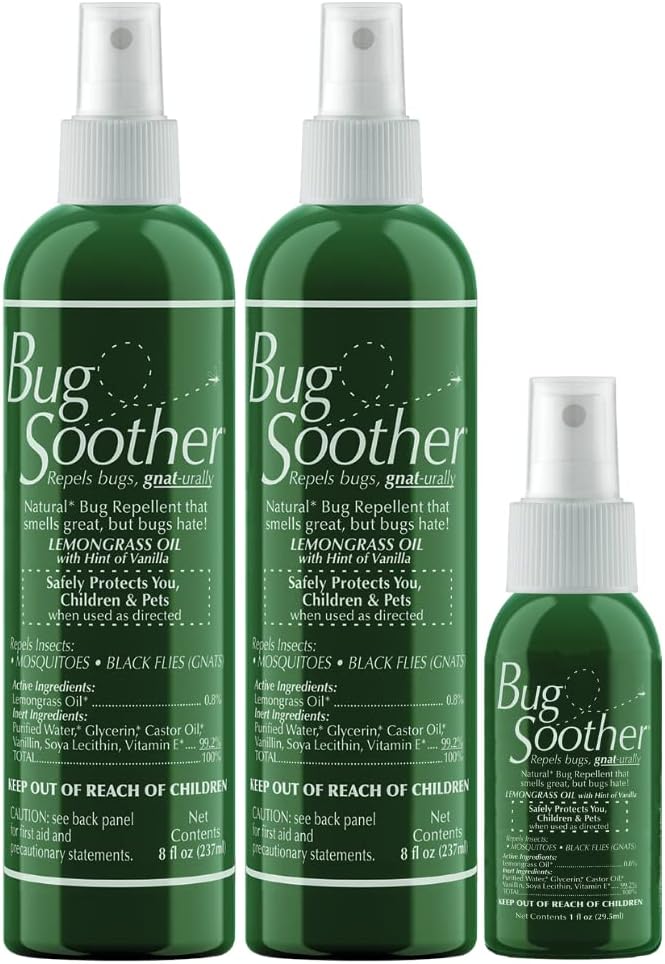Bug Soother Spray (2, 8 oz) - Natural Insect, Gnat and [...]