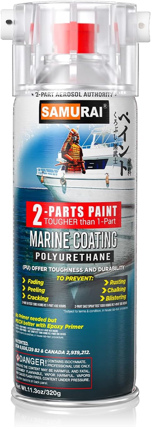 SAMURAI Spray Paint for Marine 2-Part Polyurethane [...]