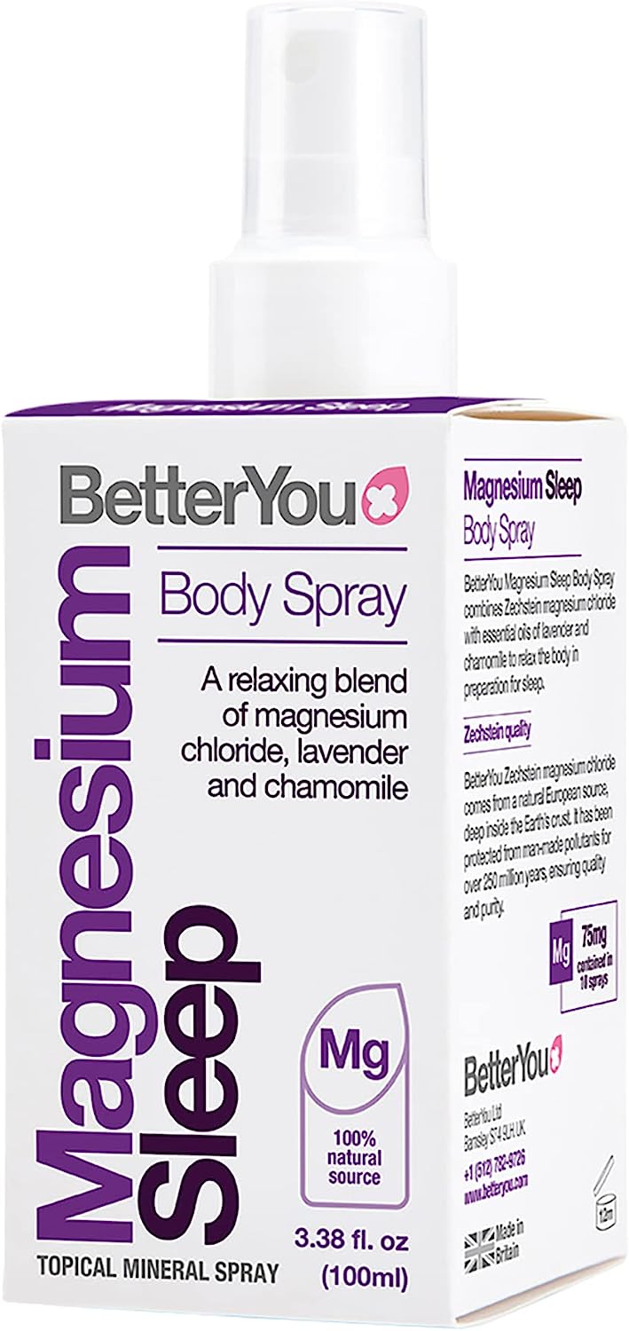 BetterYou Magnesium Sleep Body Spray - Aids Restful [...]