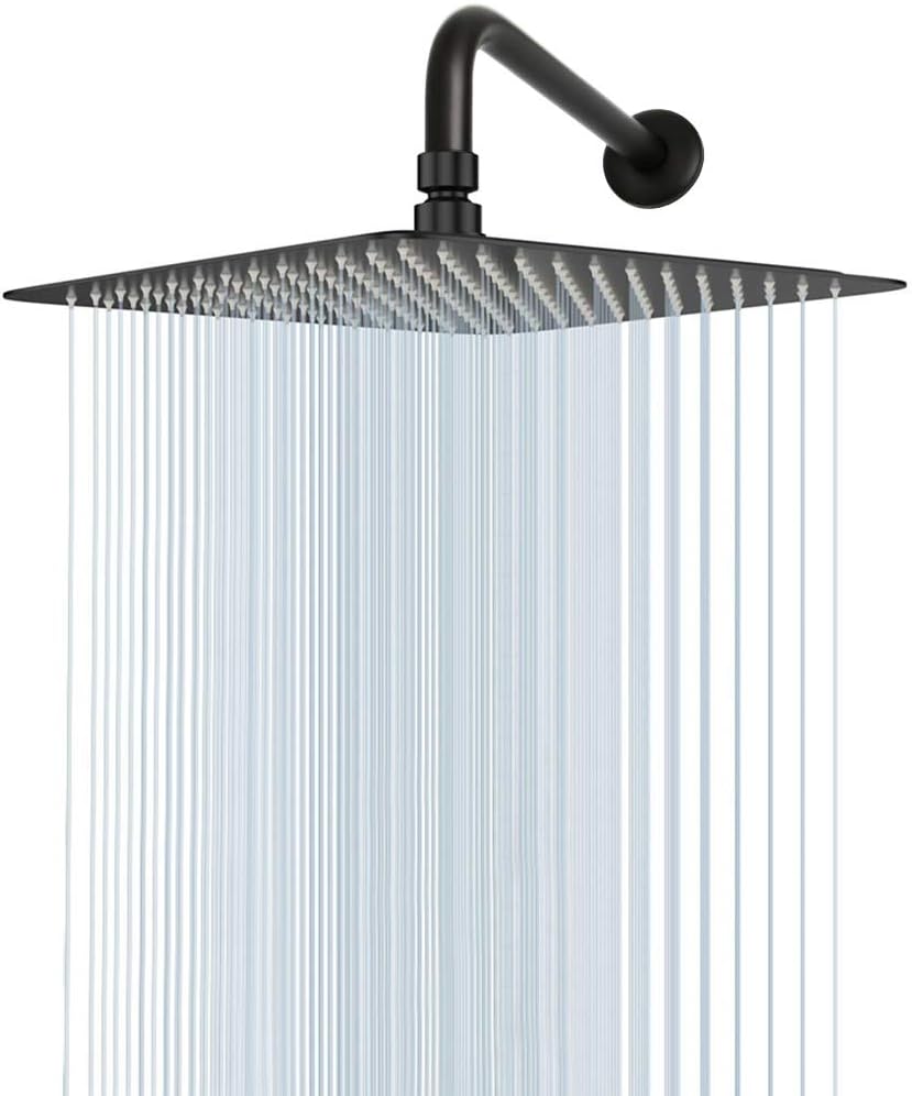 Rain Shower Head With Extension Arm, NearMoon Square [...]