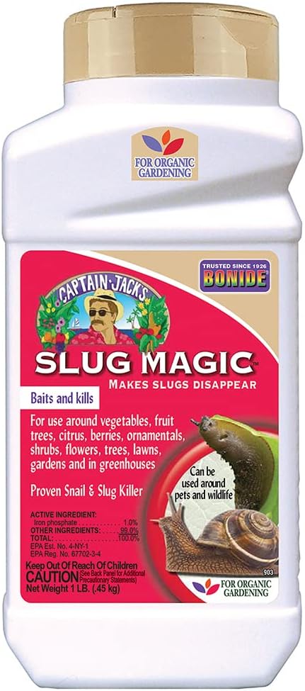 Bonide Captain Jack's Slug Magic Granules, 1 lb. Snail [...]