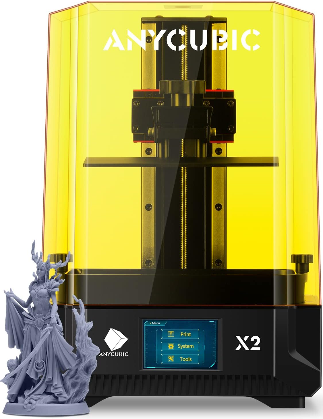 ANYCUBIC 4K + Resin 3D Printer, Photon Mono X2 3D [...]
