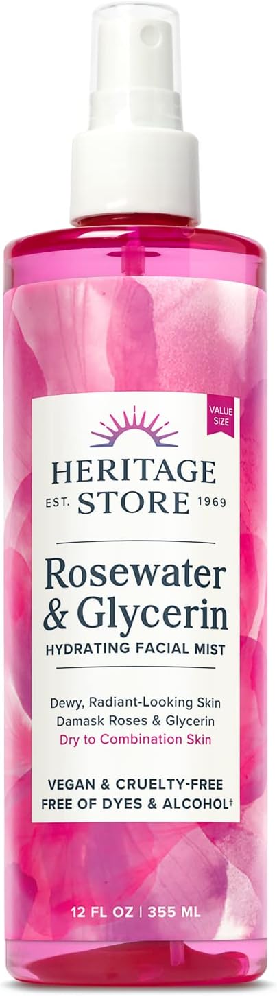 HERITAGE STORE Rosewater & Glycerin Hydrating Facial [...]
