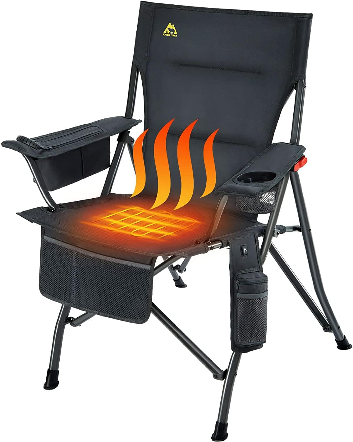 KINGS TREK Camping Chair Heated Foldable, Lightweight [...]