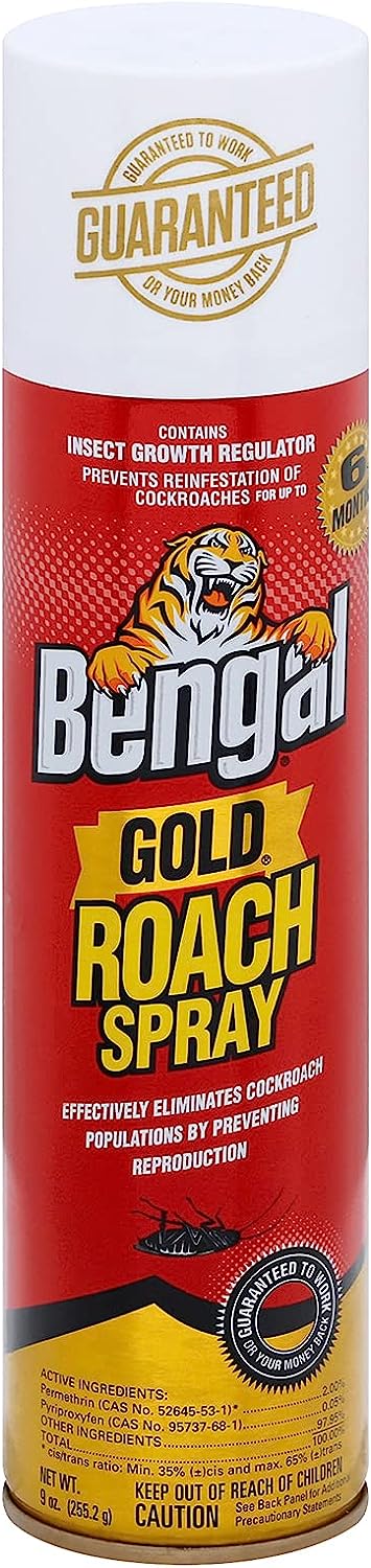 Bengal Gold Roach Spray – Bug Spray for 6 Months [...]