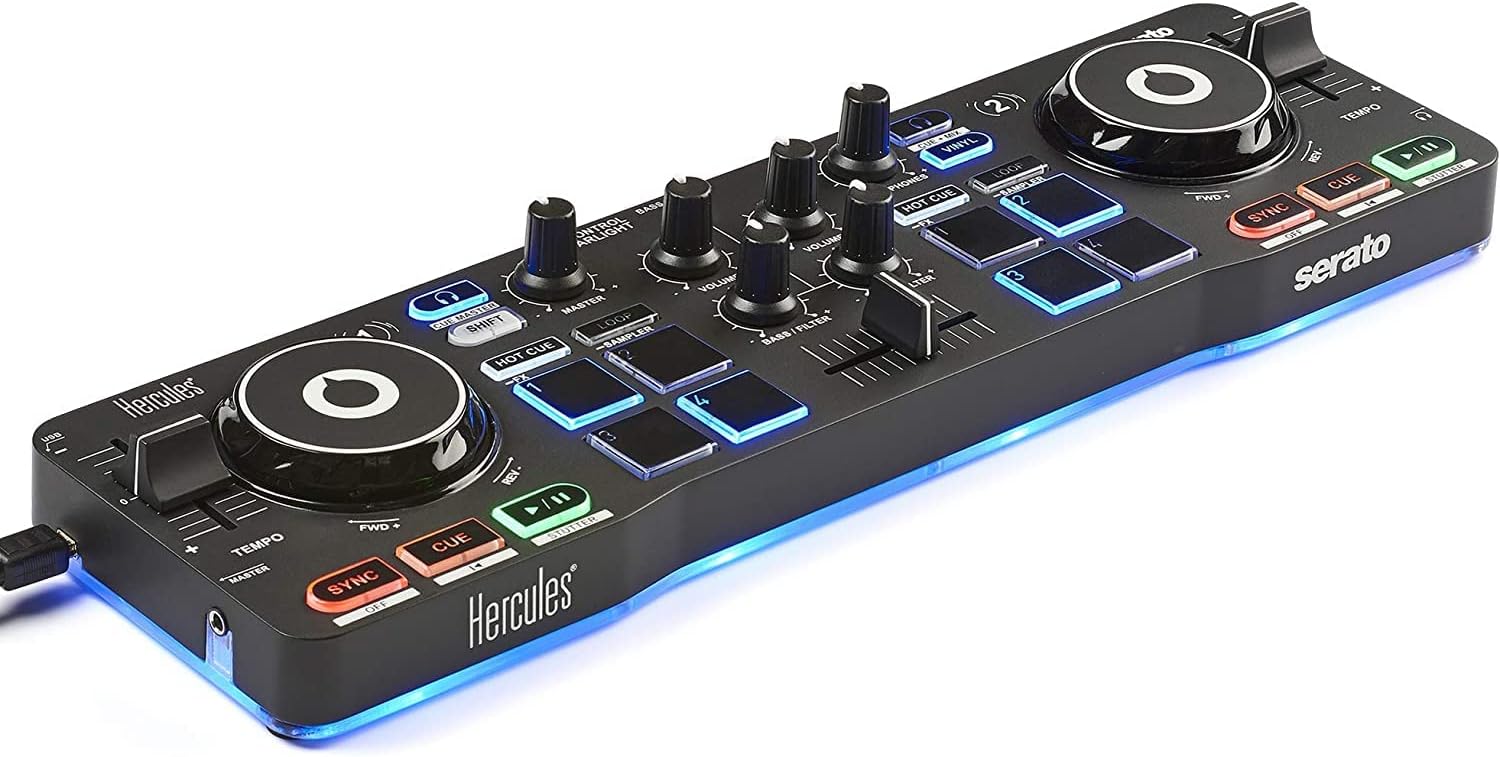 Hercules DJ DJControl Starlight | Pocket USB DJ [...]