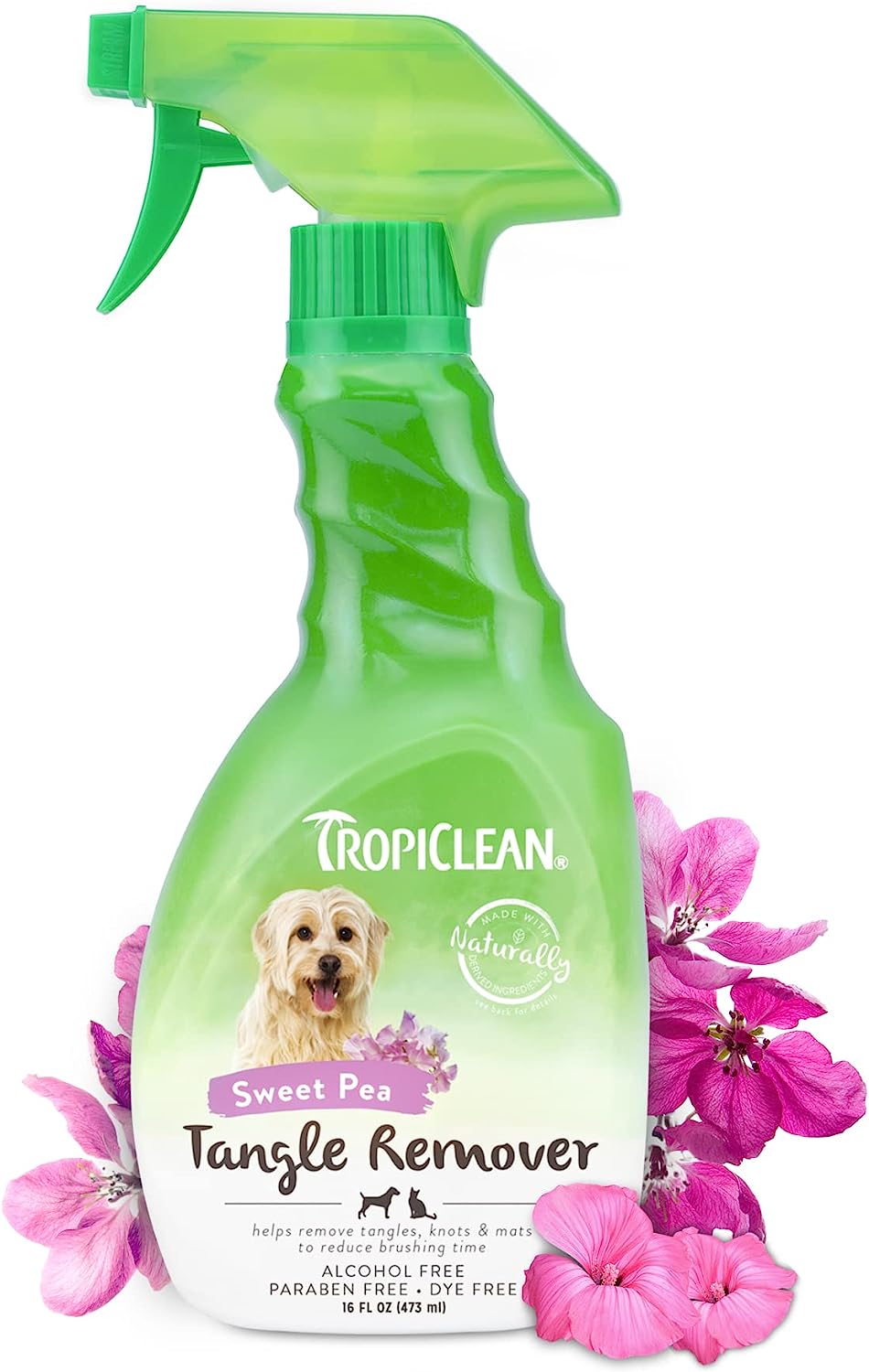 TropiClean Sweet Pea Cat & Dog Detangler Spray [...]