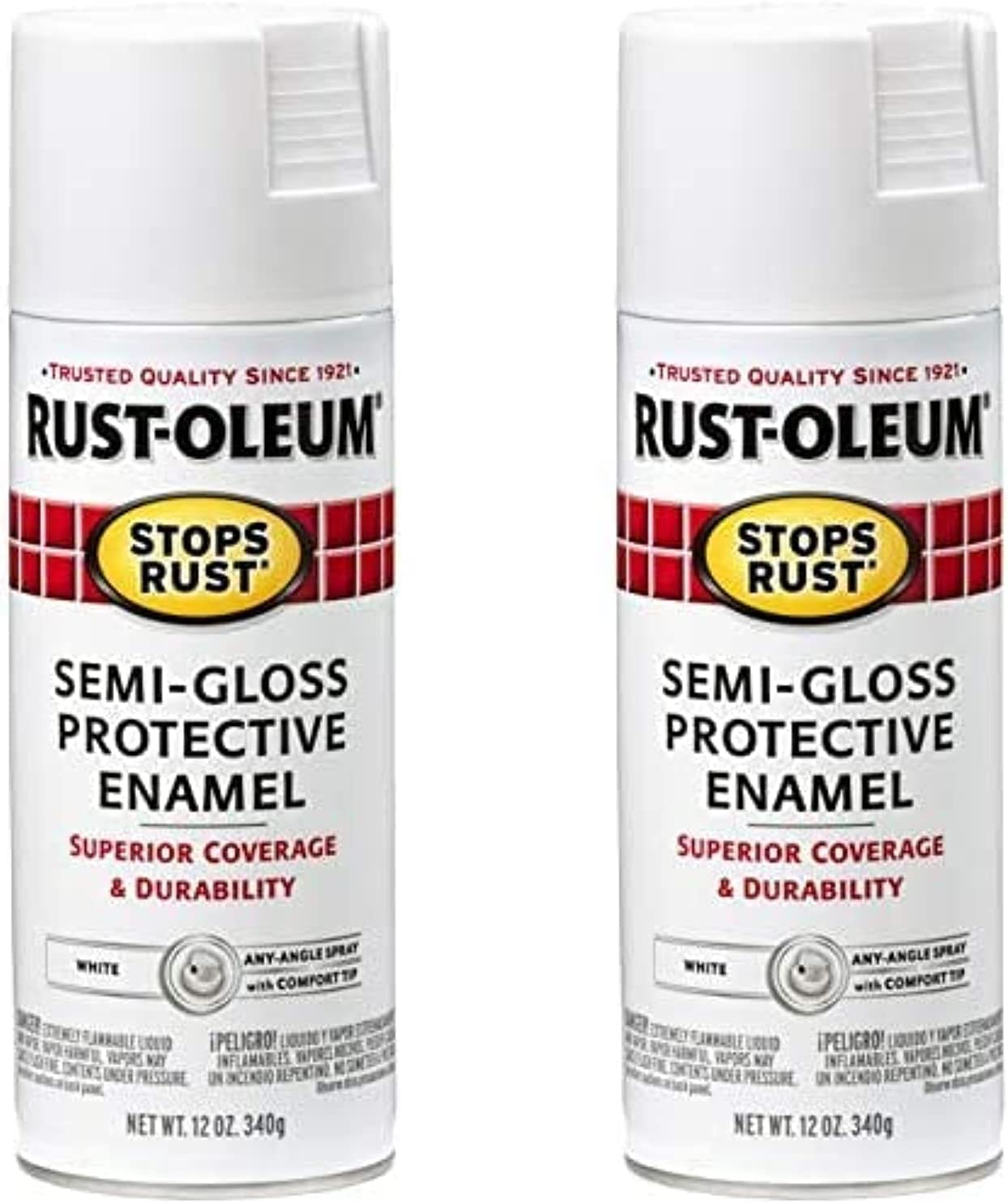 Rust-Oleum 7797830 Stops Rust Spray Paint, 12-Ounce, [...]