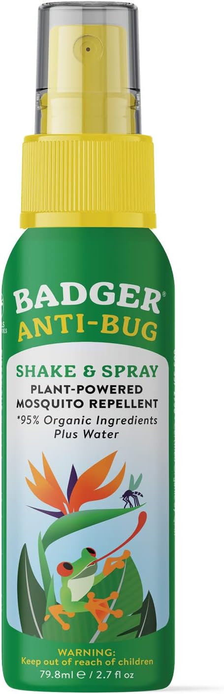 Badger Bug Spray, Travel Size Bug Spray, Organic Deet [...]